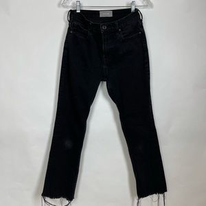 Everlane kick crop jeans